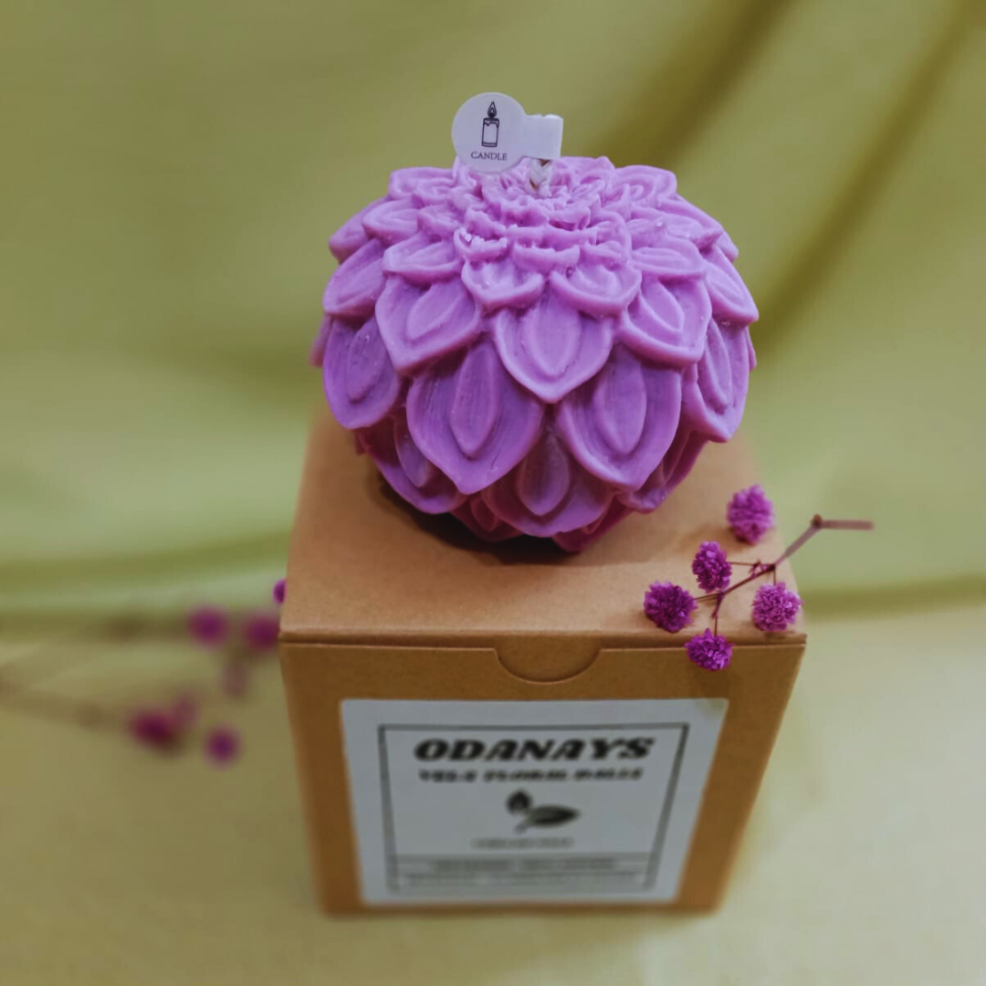 VELA FLORAL DALIA