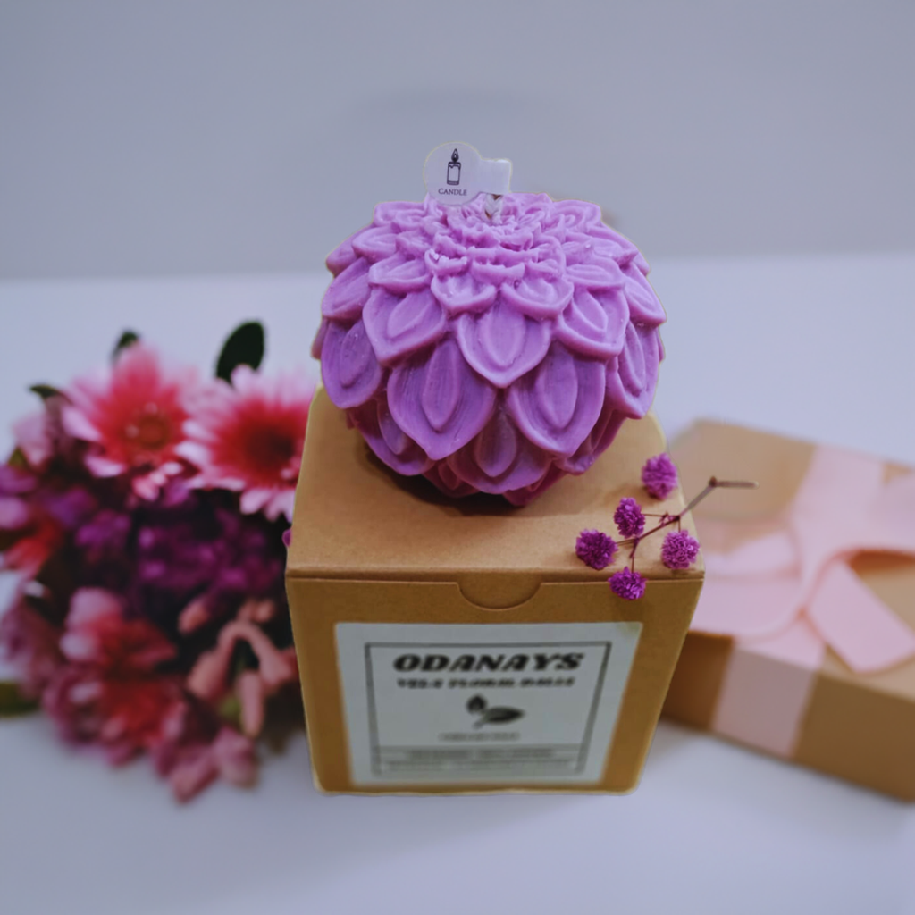 VELA FLORAL DALIA