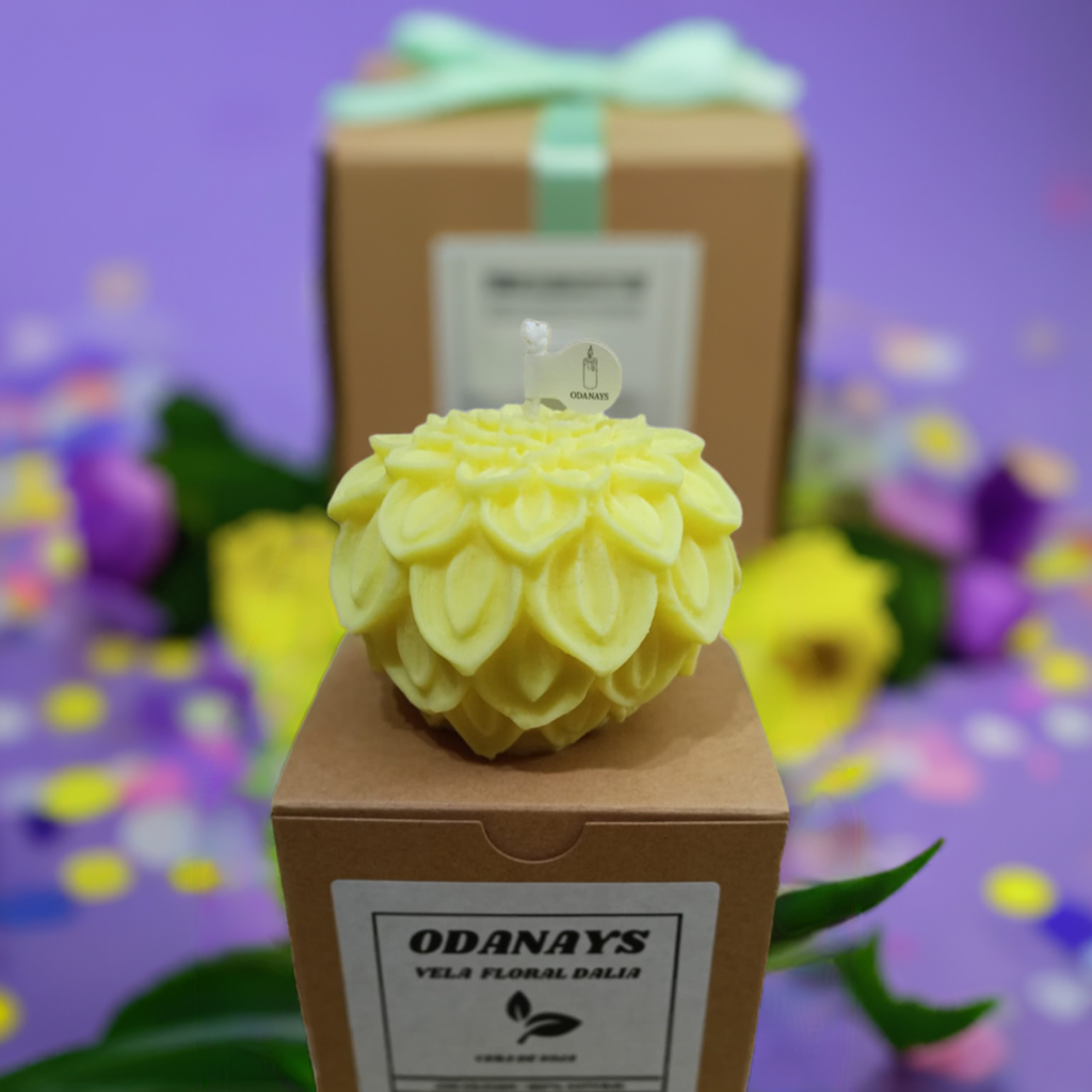 VELA FLORAL DALIA