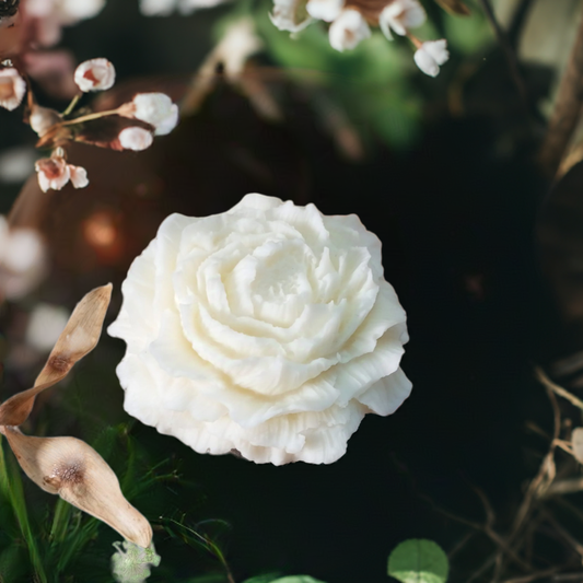 VELA FLOR DE PEONÍA
