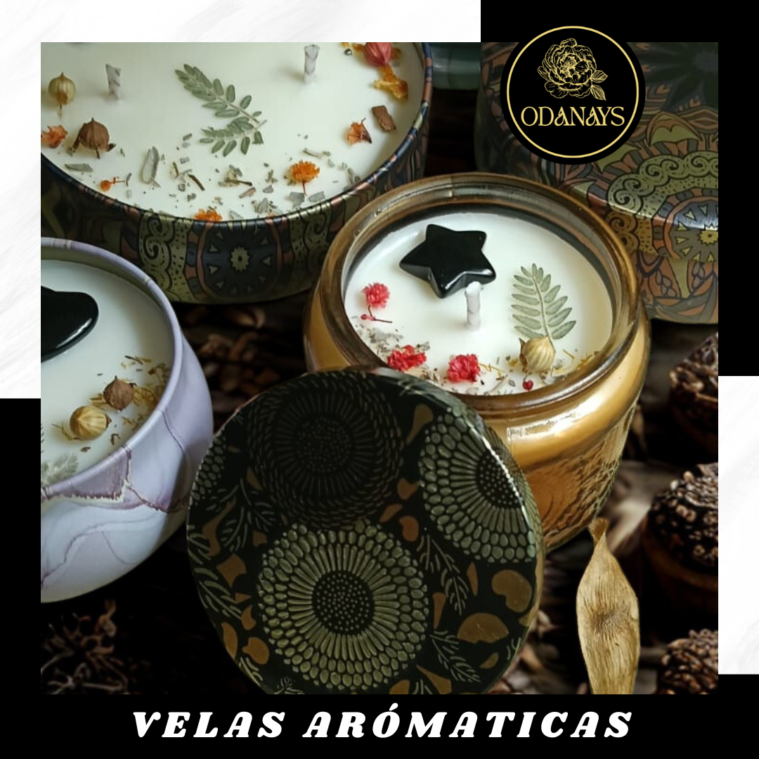 VELAS NATURALES AROMÁTICAS