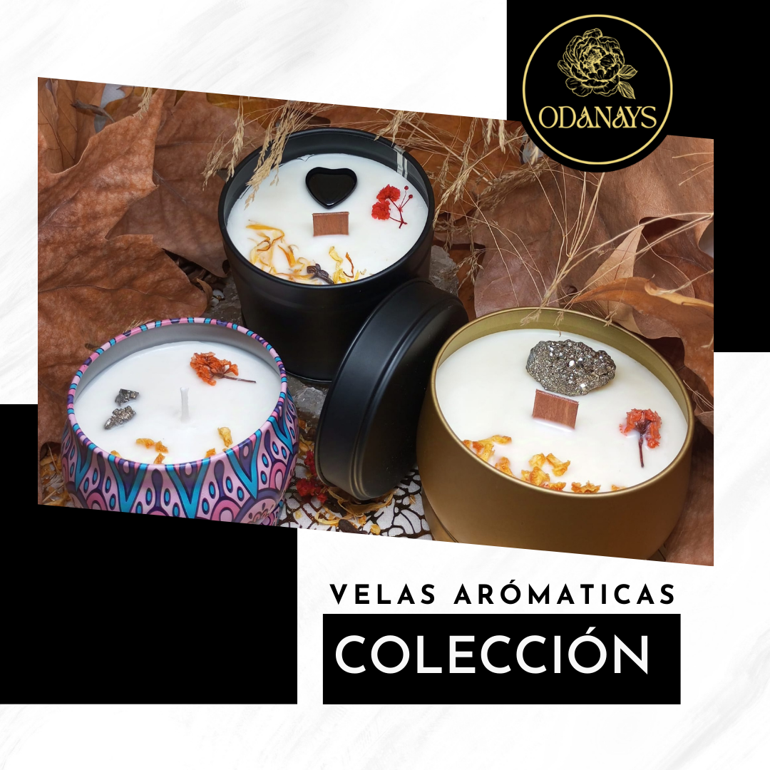 VELAS NATURALES AROMÁTICAS