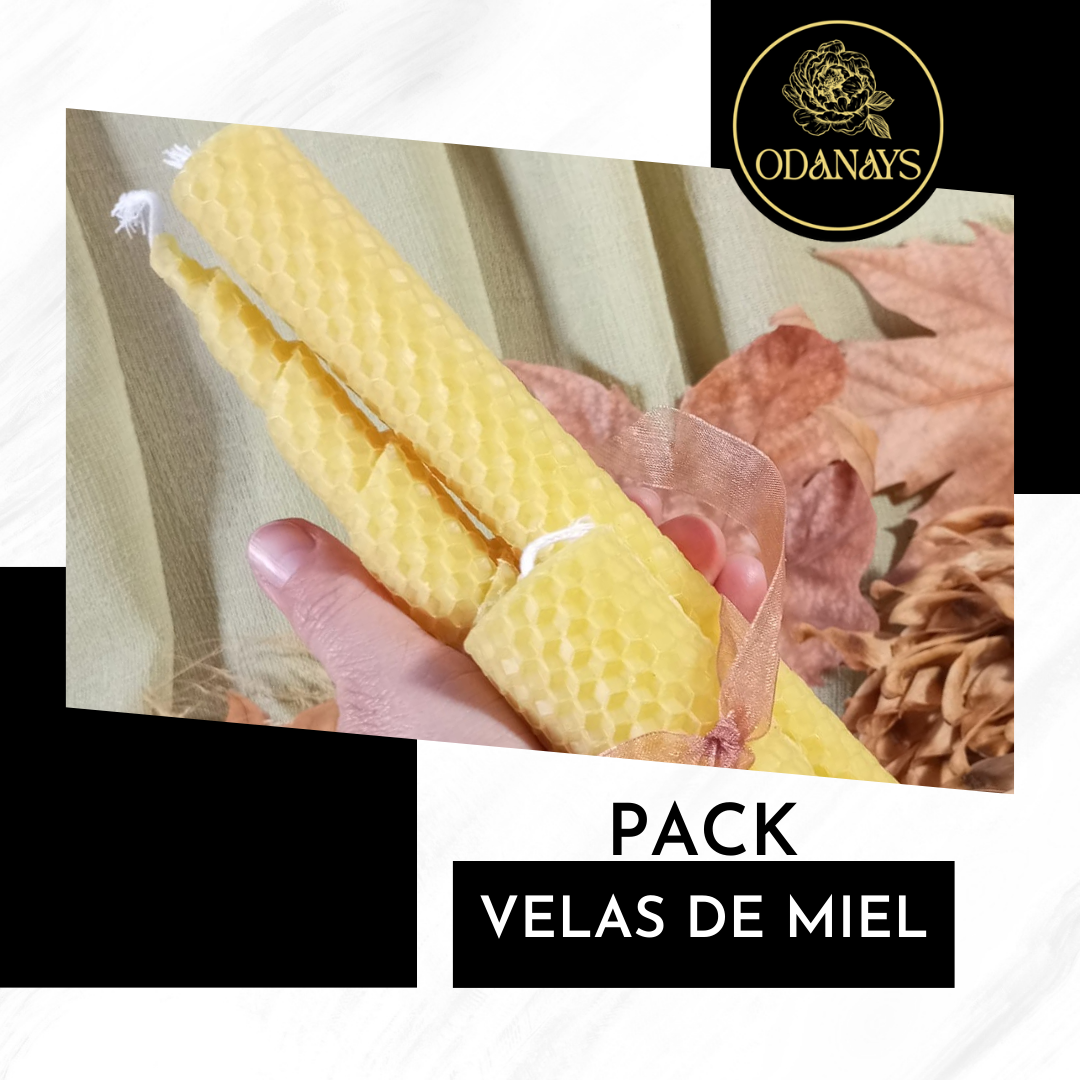 VELAS DE MIEL ( PACK )